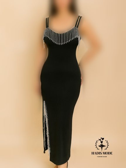 پیراهن زنانه ماکسی ریسه ای