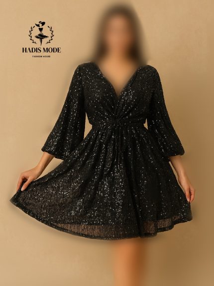 پیراهن زنانه میدی پولکی زارا