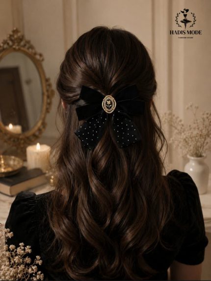 گلسر پاپیونی پینترستی دخترانه زنانه 014