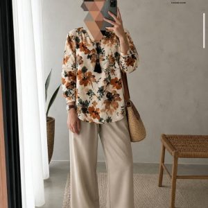 تونیک رنانه گلدار کریشه