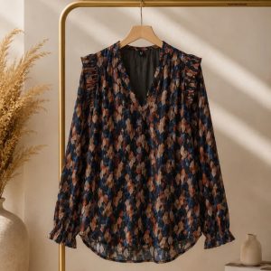 شومیز حریر یاخما دخترانه زنانه وارداتی برند SHEIN