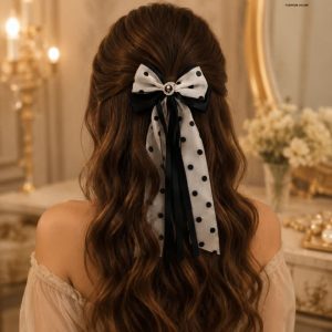 گلسر پاپیونی پینترستی دخترانه زنانه 013